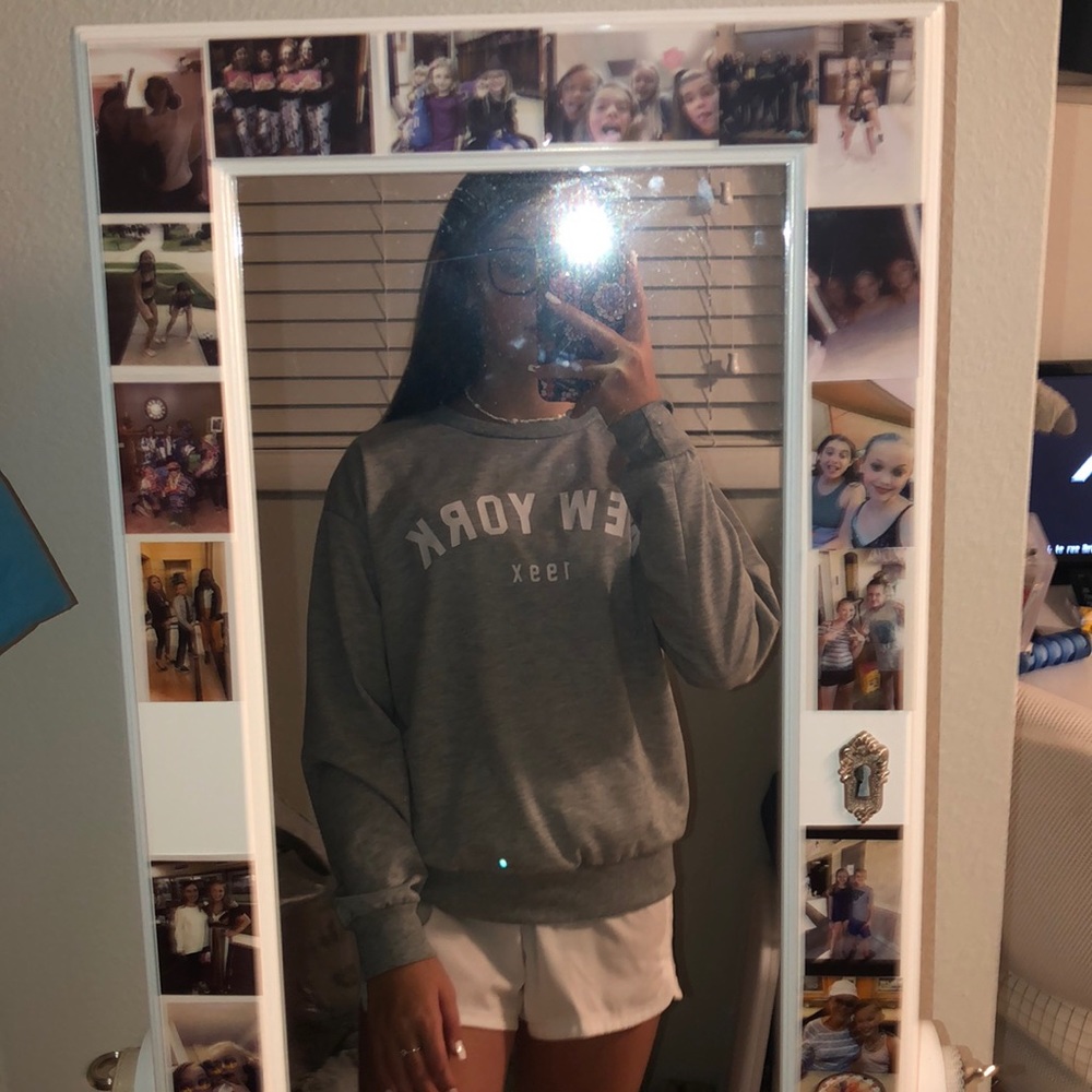 💗new york crew neck